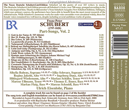 Volume 33: Schubert Lieder Edition image number null