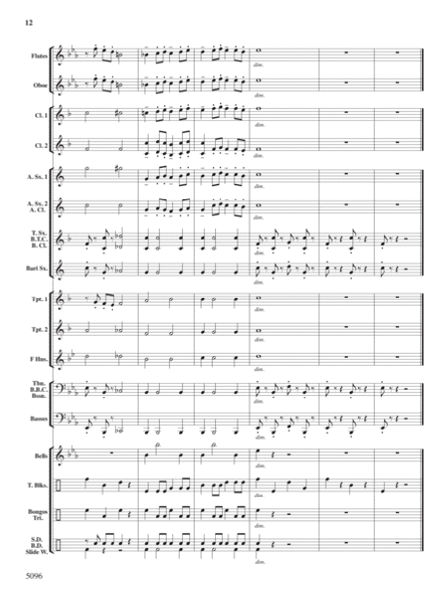 Portly Penguin Parade Concert Band scores gallery preview page 11