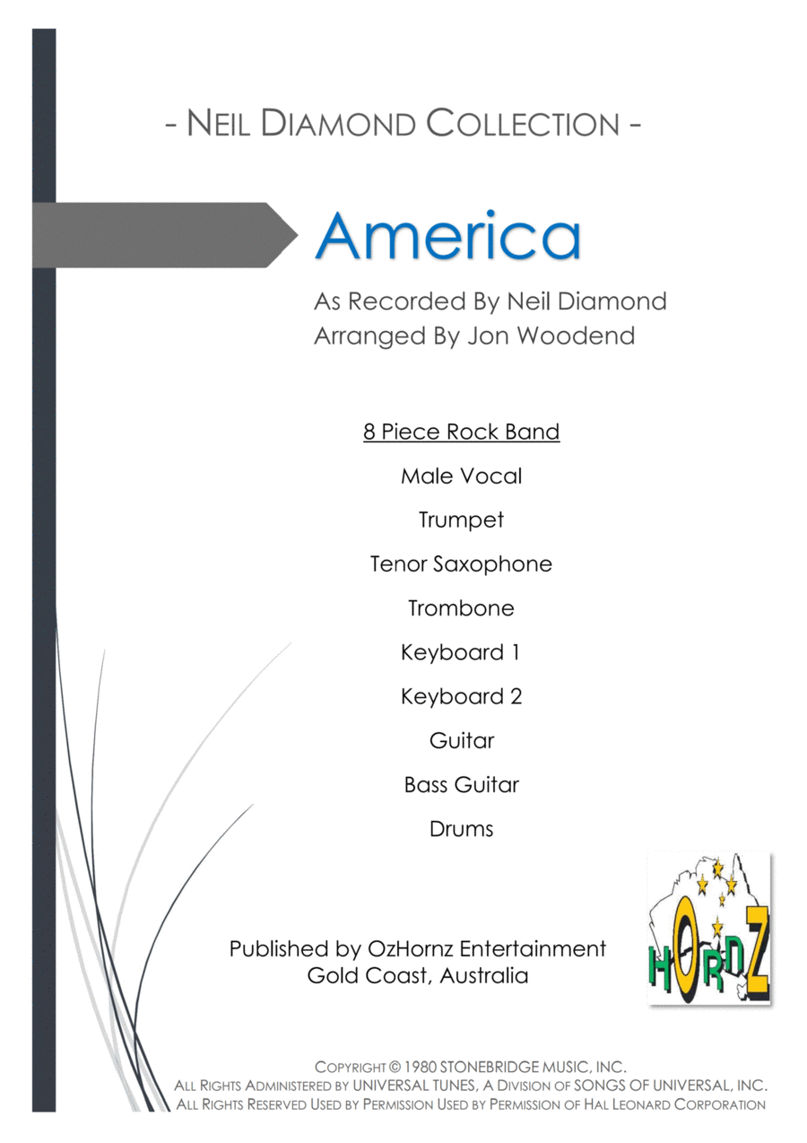America Choir scores gallery preview page 1
