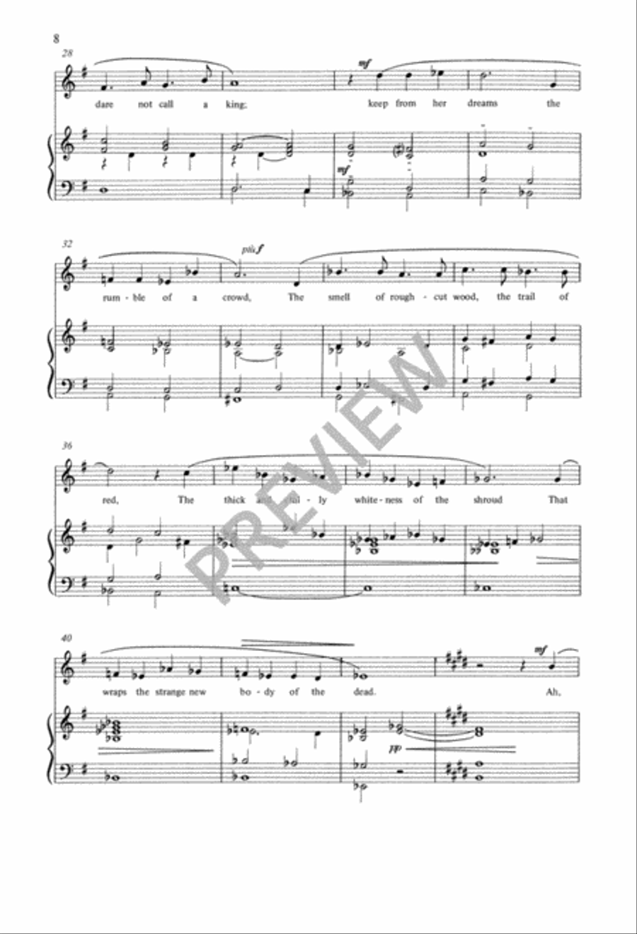 Three Short Anthems Three Short Anthems 4-Part scores gallery preview page 9