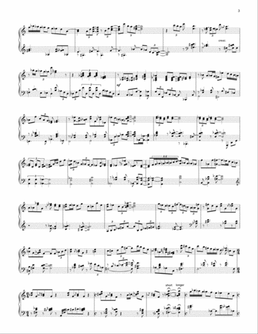 Harold Brown Piano Solo scores gallery preview page 3