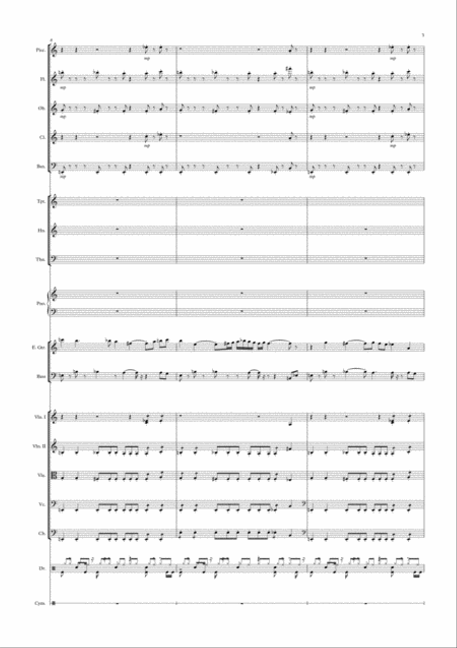 Patterns: E - Smacko Jazz Ensemble scores gallery preview page 3