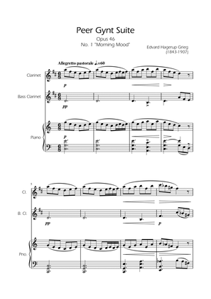 Morning Mood - Clarinet Duet w/ Piano