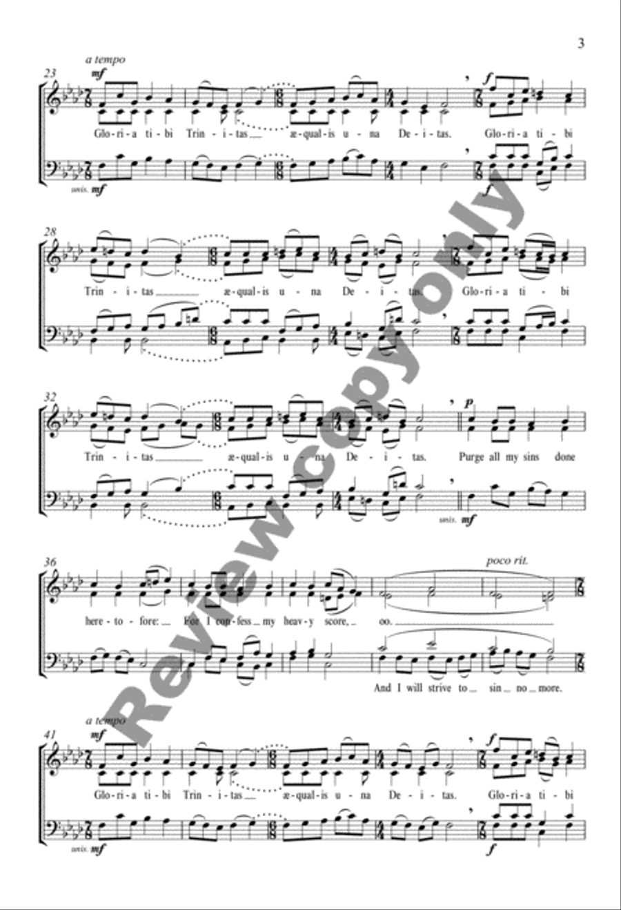 Trinity Trinity 4-Part scores gallery preview page 6