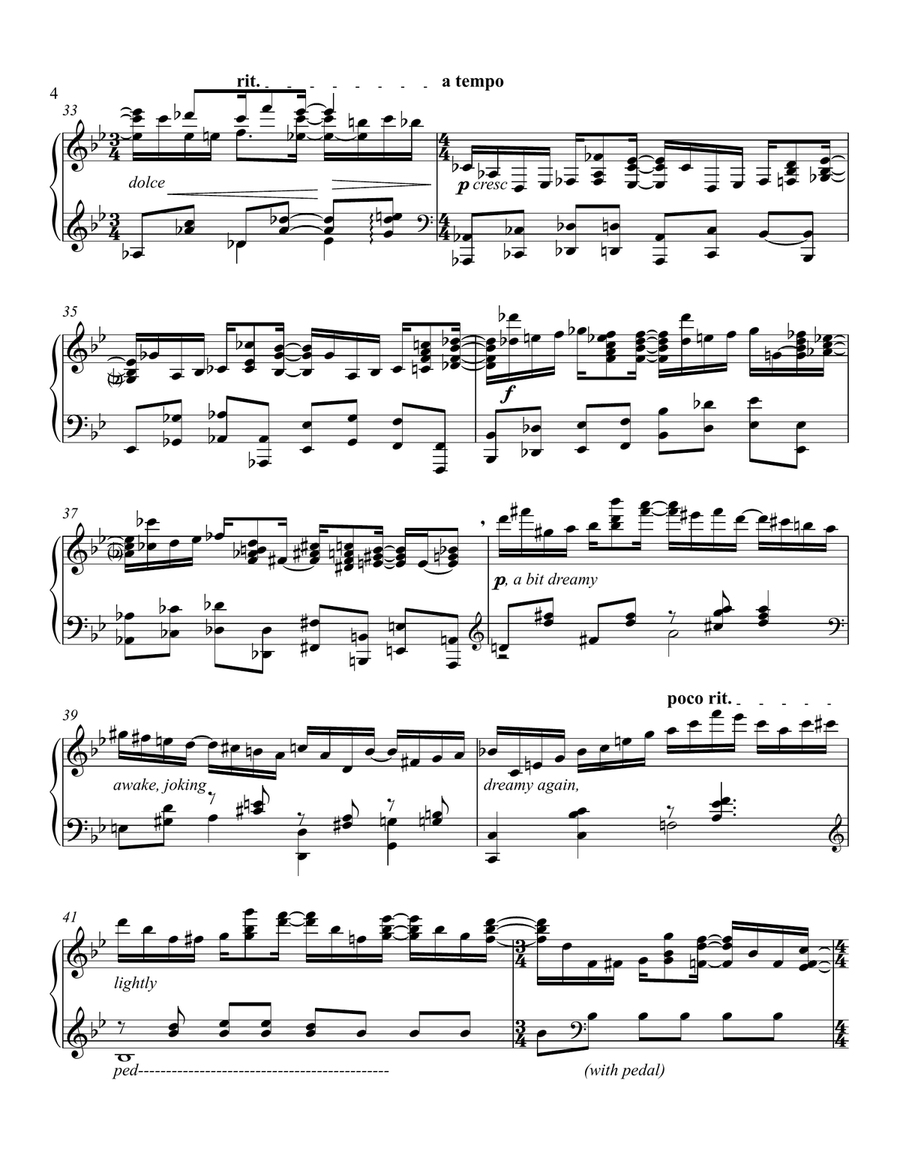 Leapfrog Rag, op. 9, #1 Piano Solo scores gallery preview page 4