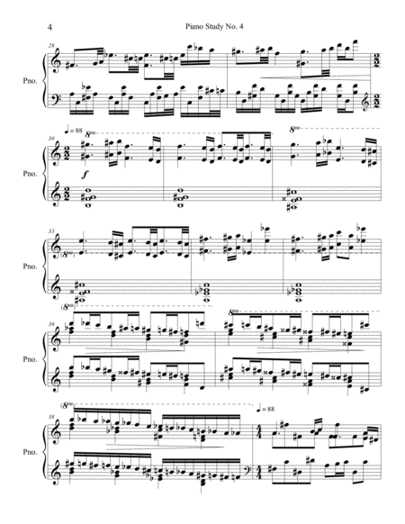 Piano Study No. 4