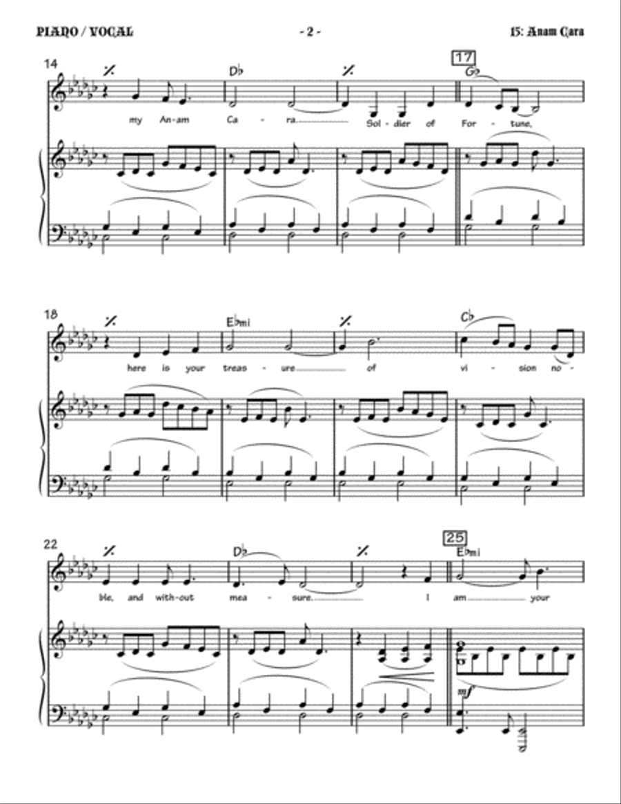 Anam Cara Small Ensemble scores gallery preview page 2