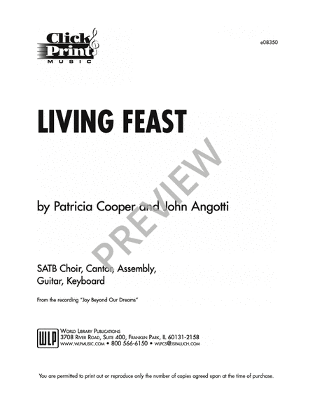 Living Feast image number null