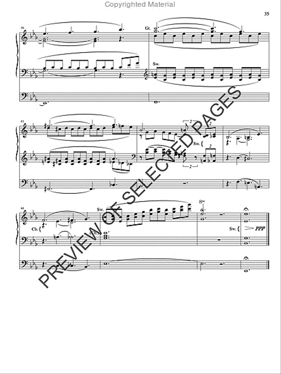 King of Kings - Volume 1 Organ scores gallery preview page 19