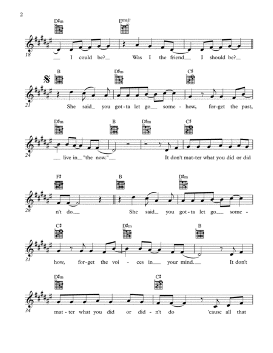 All That Matters All That Matters Voice scores gallery preview page 2