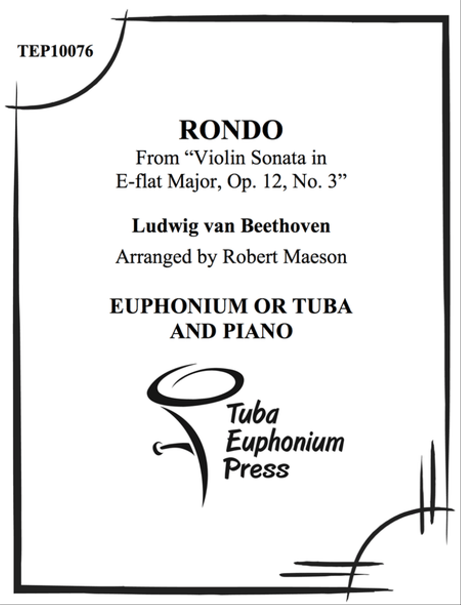 Rondo Euphonium scores gallery preview page 1