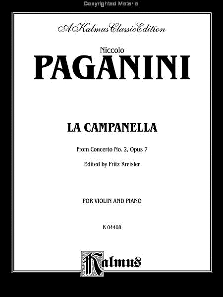 La Campanella, Op. 7