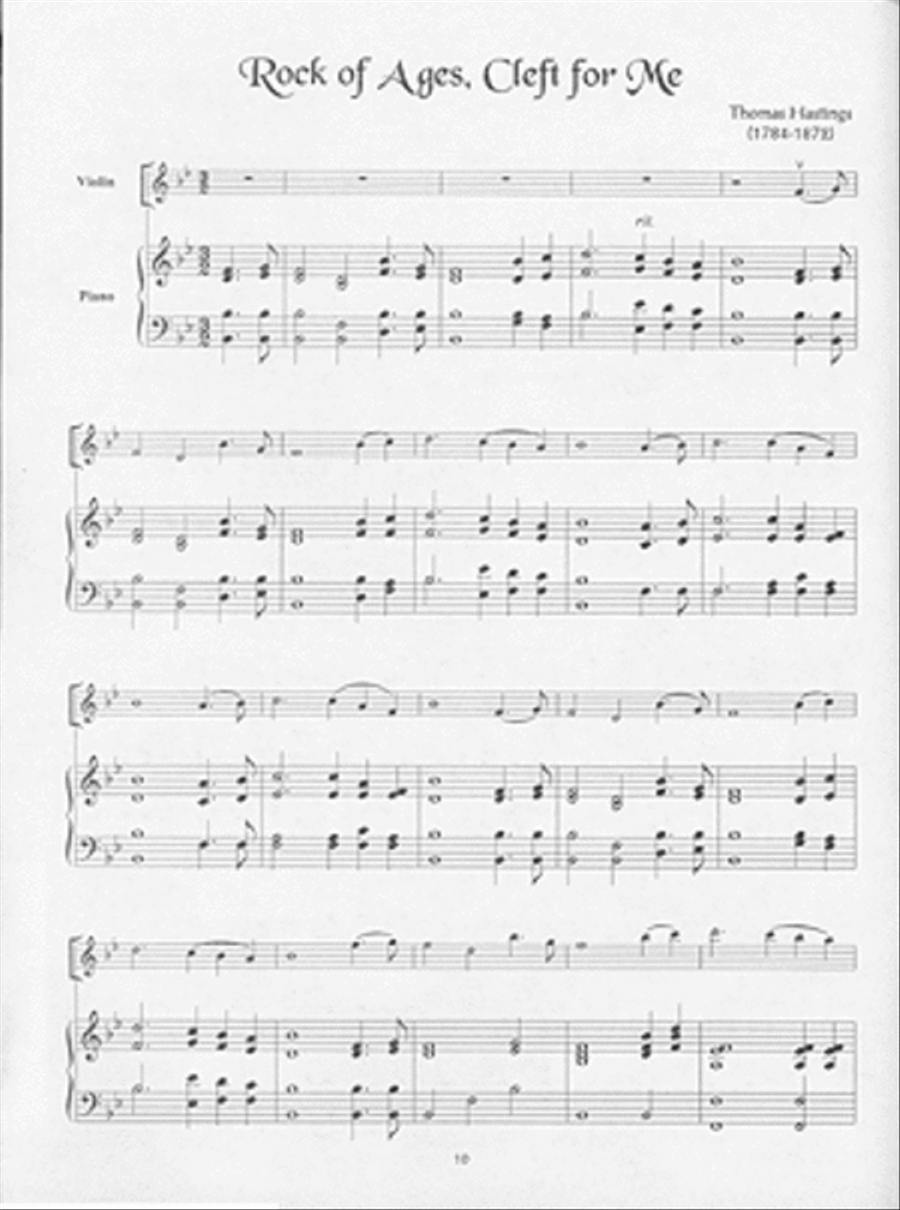 Sacred Hymns for Violin Sacred Hymns for Violin Violin Solo scores gallery preview page 2