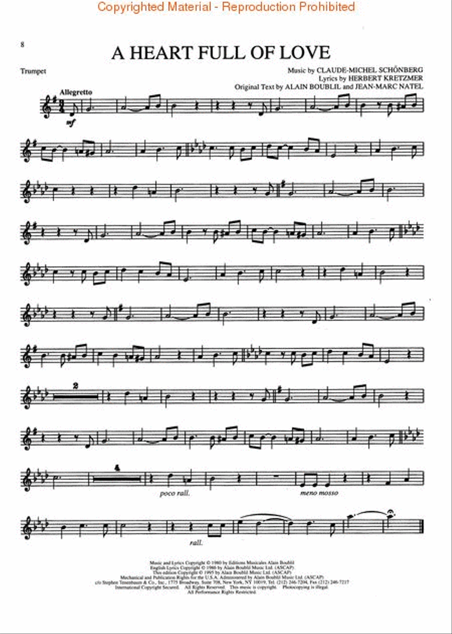 <br>Sheet music extract