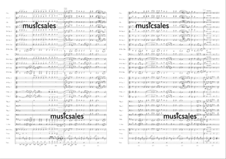 Bon Jovi - Rock Mix Concert Band scores gallery preview page 16