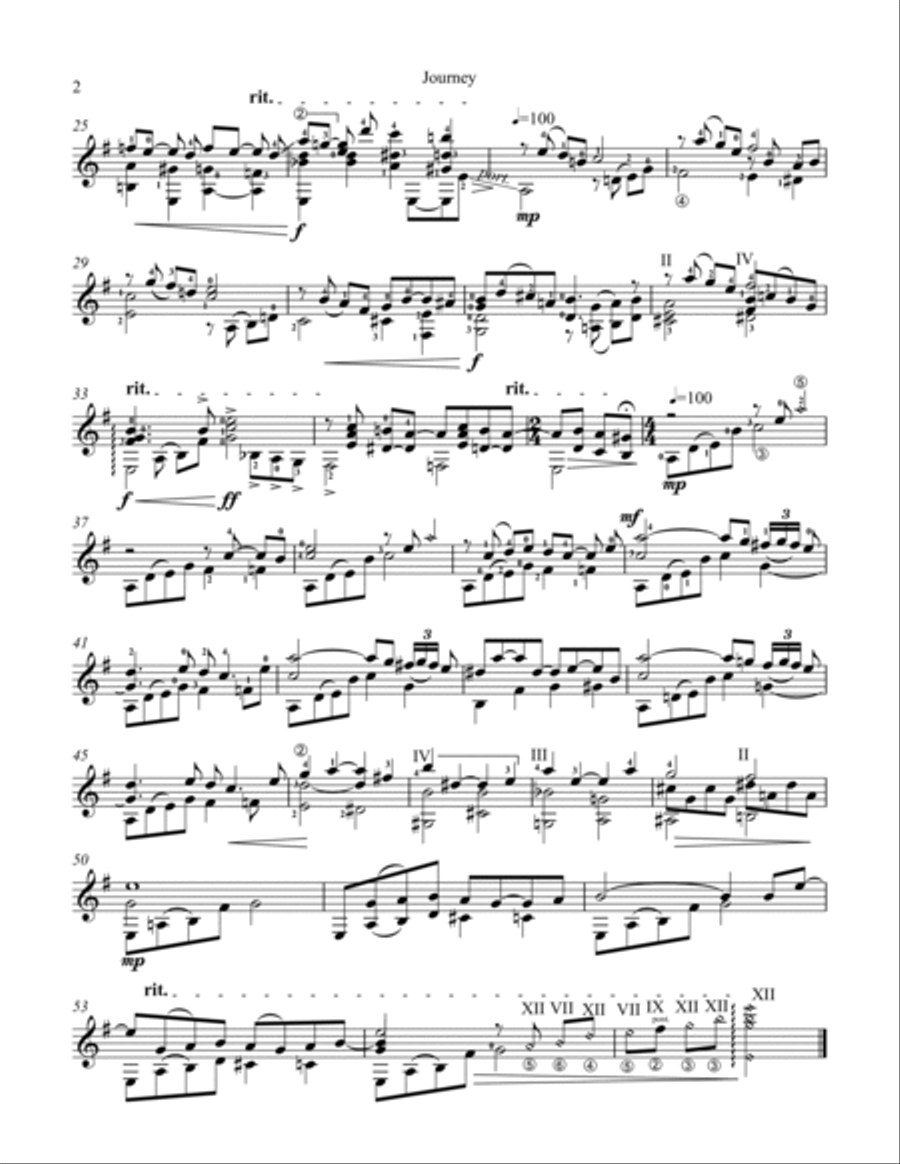 A Journey on Strings A Journey on Strings Acoustic Guitar scores gallery preview page 5