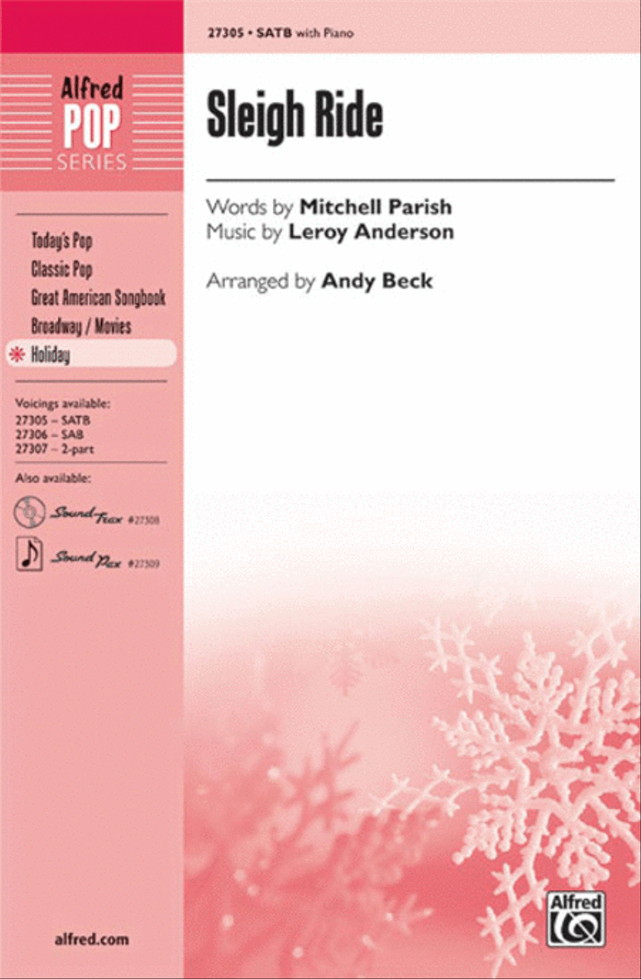 Sleigh Ride 4-Part scores gallery preview page 1