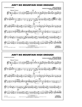 Ain't No Mountain High Enough (arr. Michael Brown) - Bb Horn/Flugelhorn