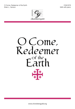 Book cover for O Come, Redeemer of the Earth