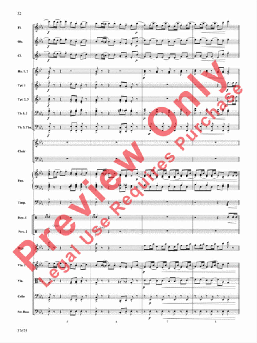 Festival of Carols Choir scores gallery preview page 33