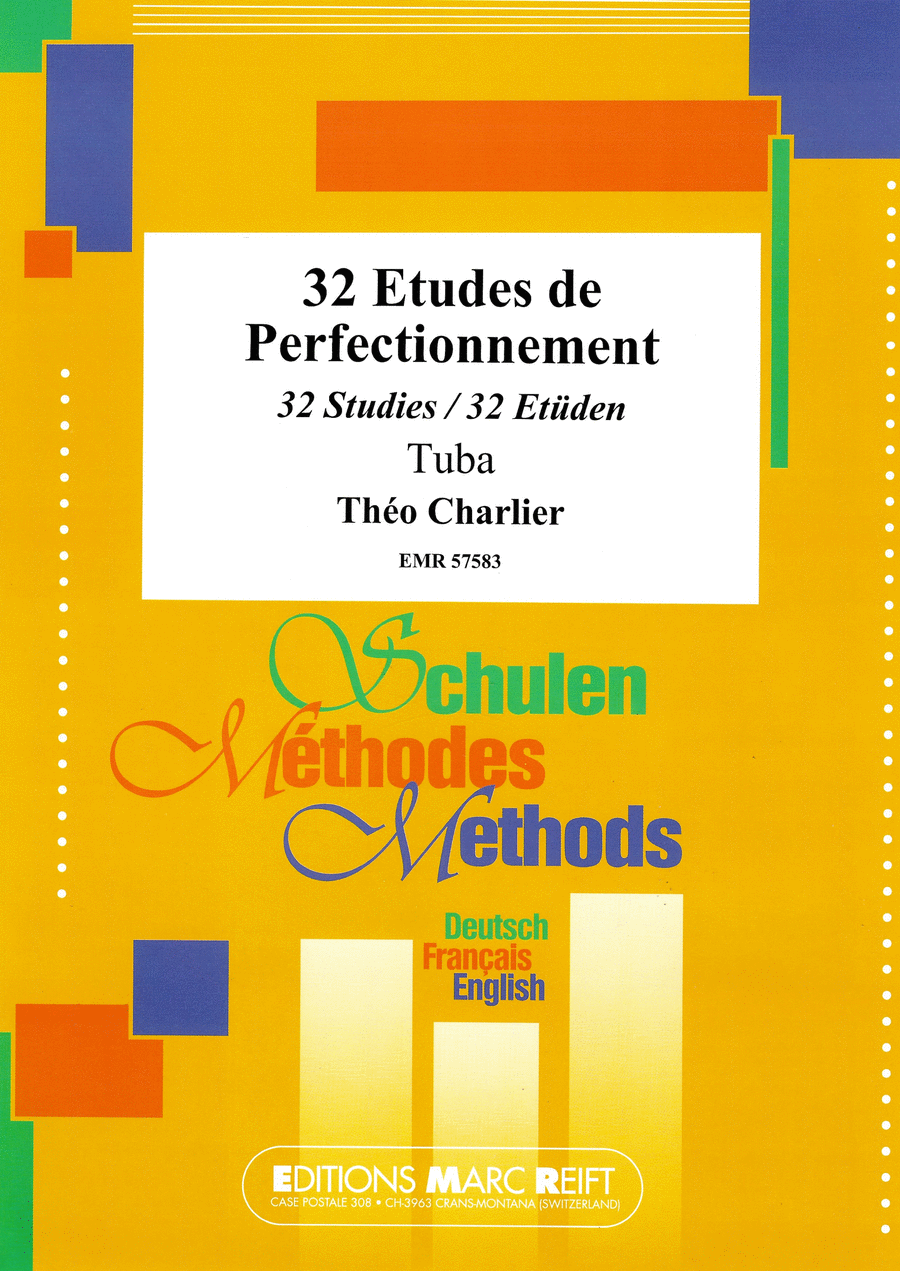 32 Etudes de Perfectionnement Tuba scores gallery preview page 1
