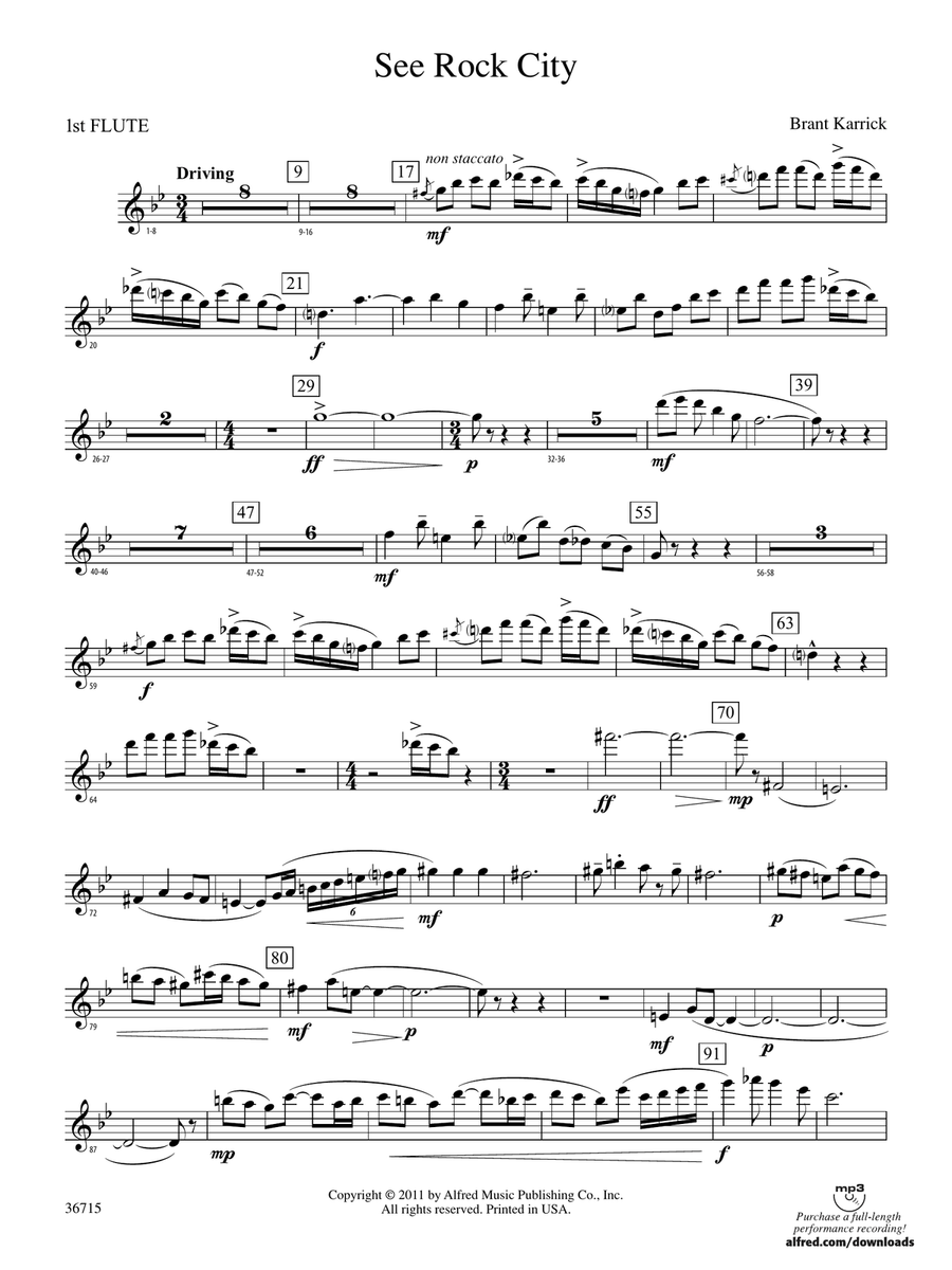 See Rock City: Flute