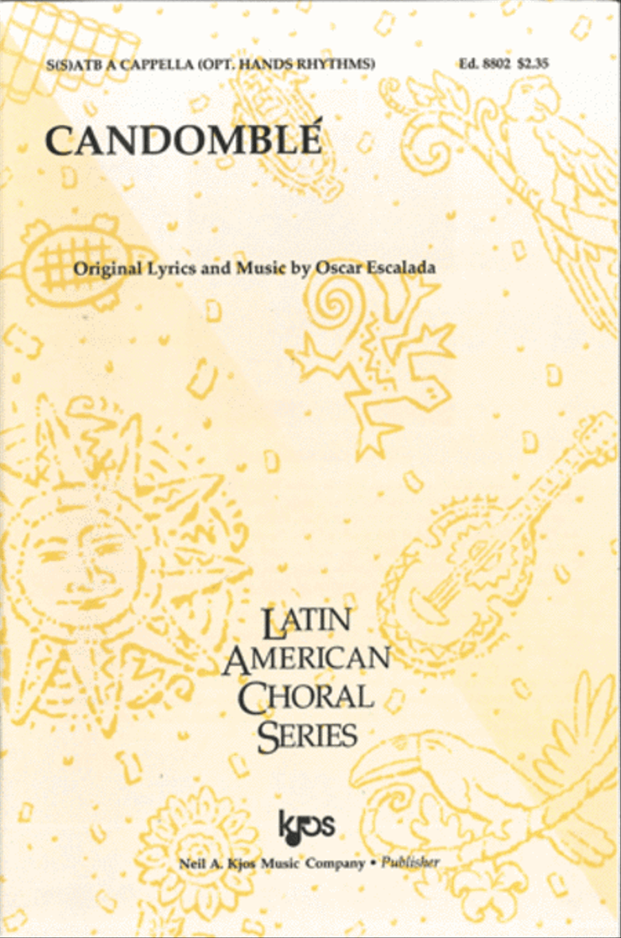 Candomble 4-Part scores gallery preview page 1
