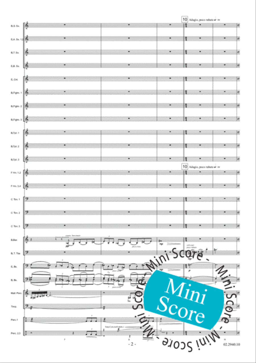 Aurora Fanfare Band scores gallery preview page 8