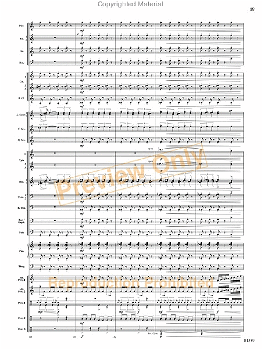 Pulse Concert Band scores gallery preview page 56