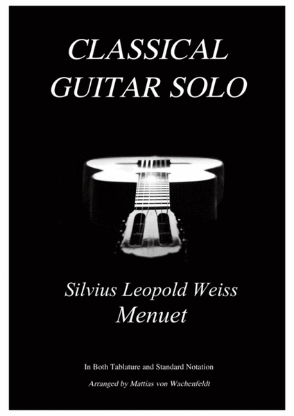 Silvius Leopold Weiss - Menuet - guitar