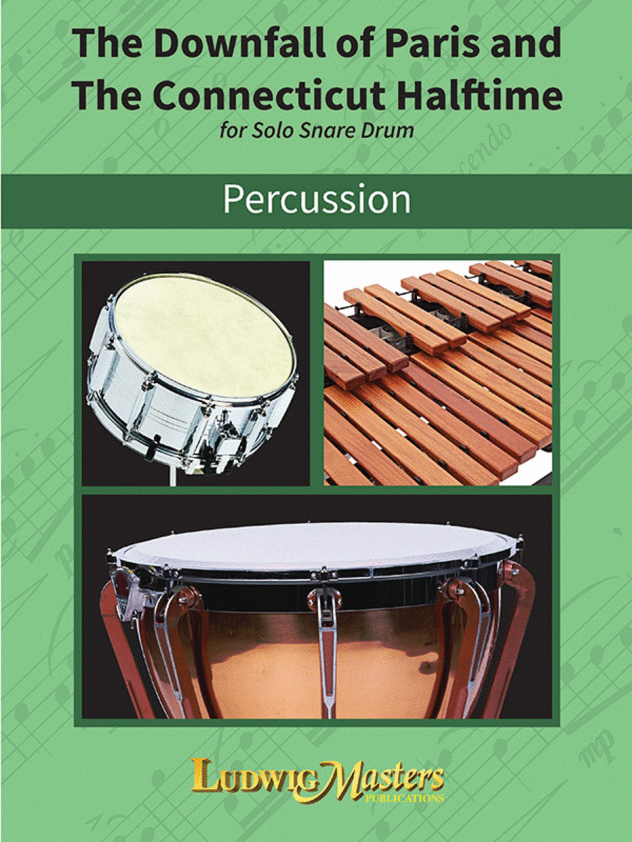 Downfall of Paris, The Connecticut Halftime Snare Drum scores gallery preview page 1