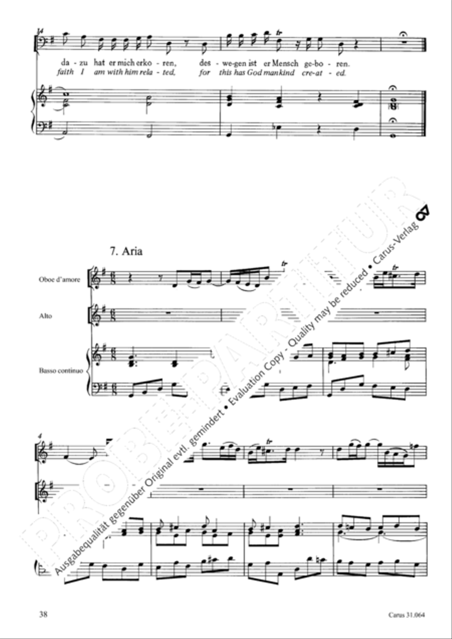 See now, what kind of love (Sehet, welch eine Liebe hat uns der Vater erzeiget) 4-Part scores gallery preview page 39