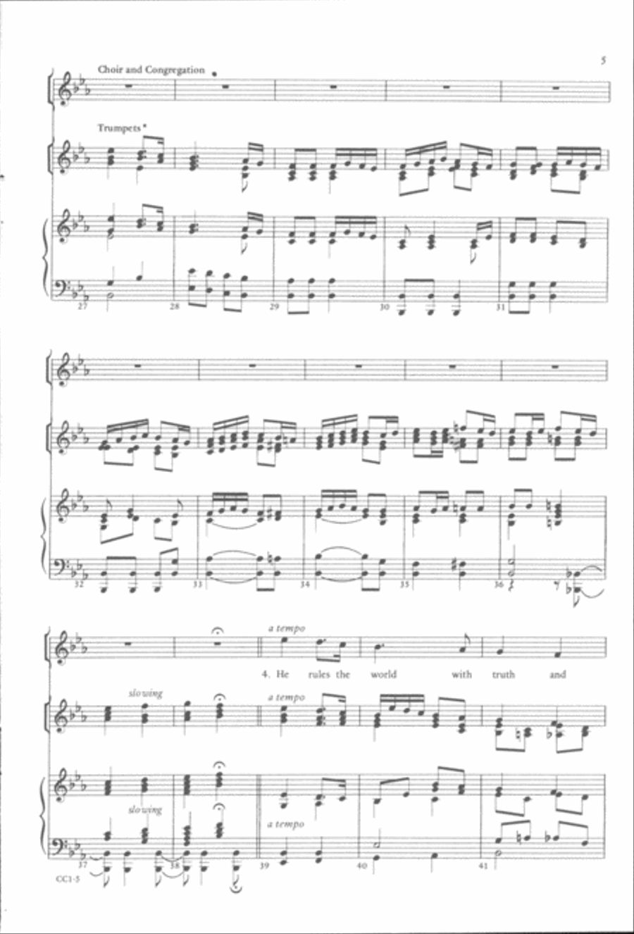 Small Choir Collection - Christmas Carols and Codas 4-Part scores gallery preview page 4