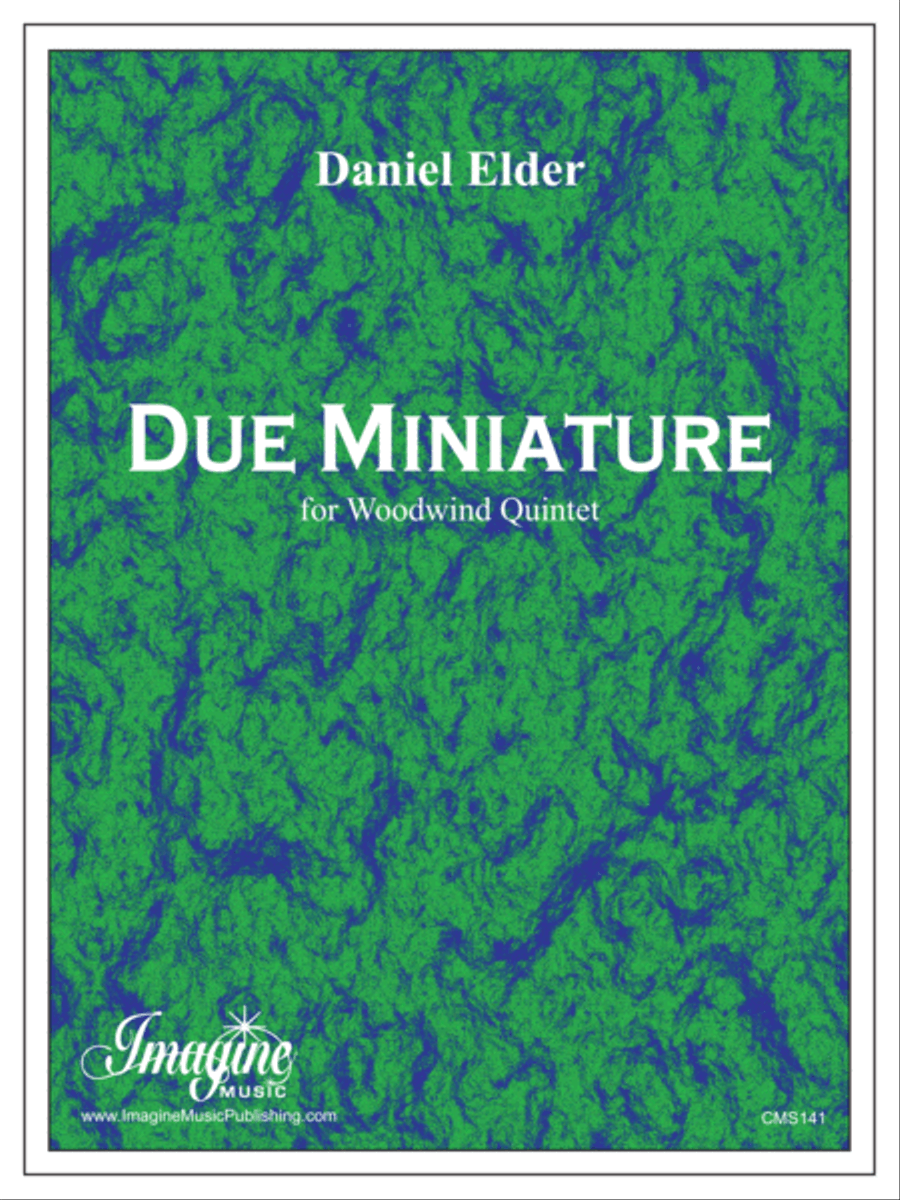 Due Miniature Woodwind Quintet scores gallery preview page 1