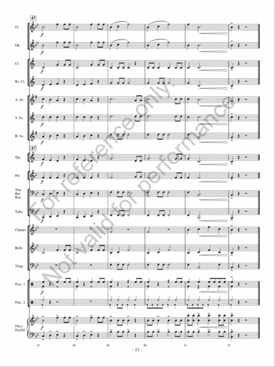 Our First Band Concert Concert Band scores gallery preview page 15