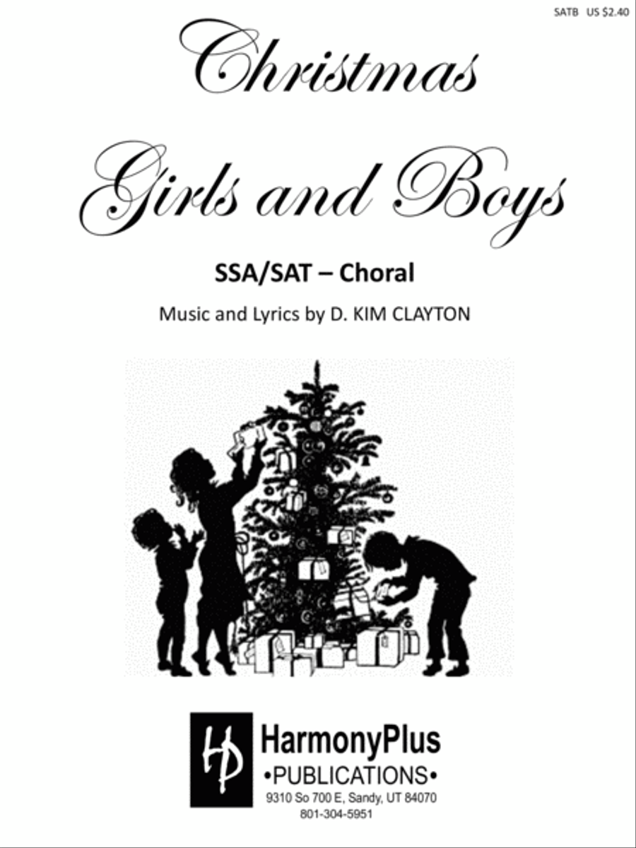 Christmas Girls and Boys 3-Part scores gallery preview page 1