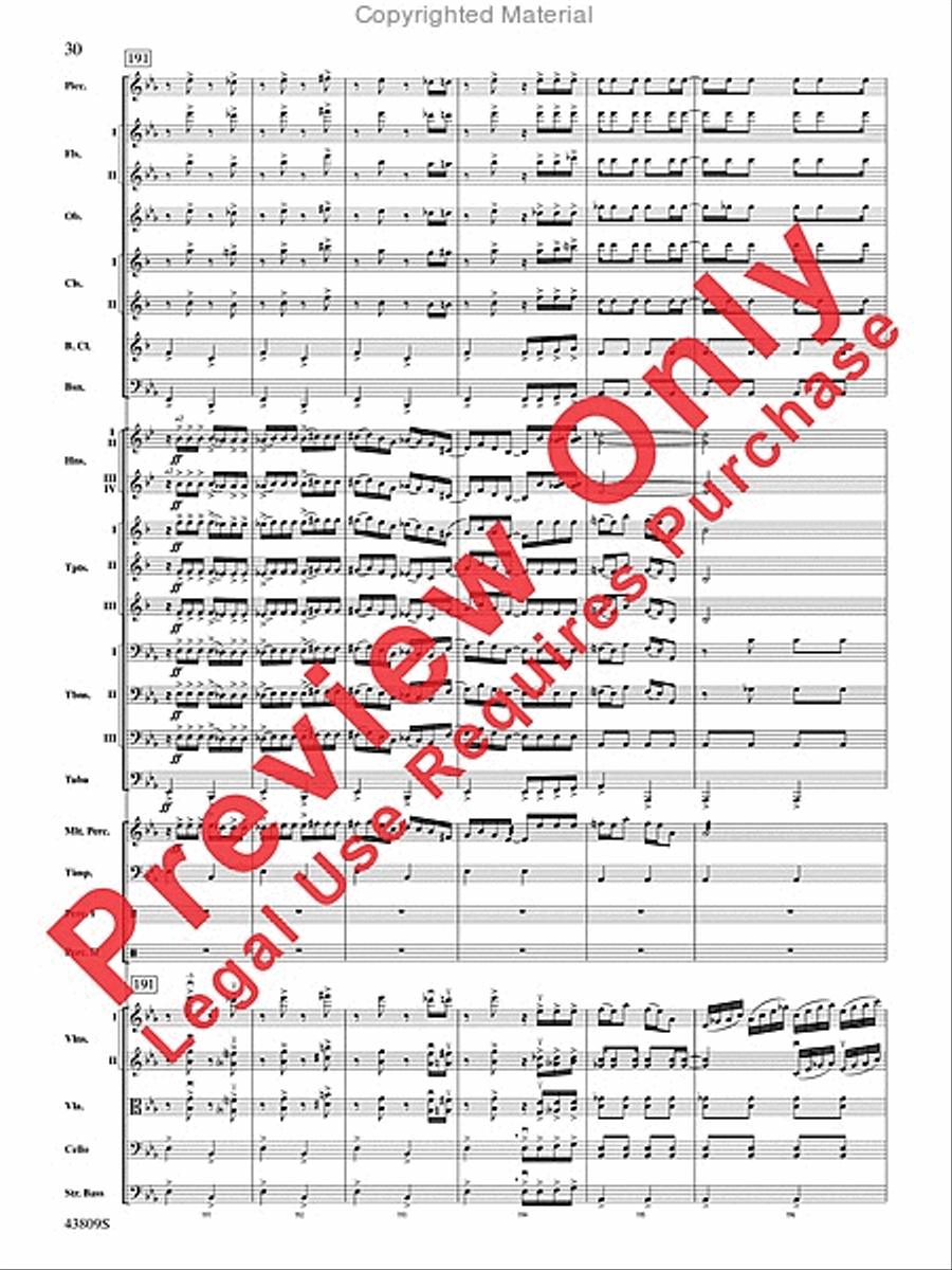 Gershwin by George! Gershwin by George! Full Orchestra scores gallery preview page 31