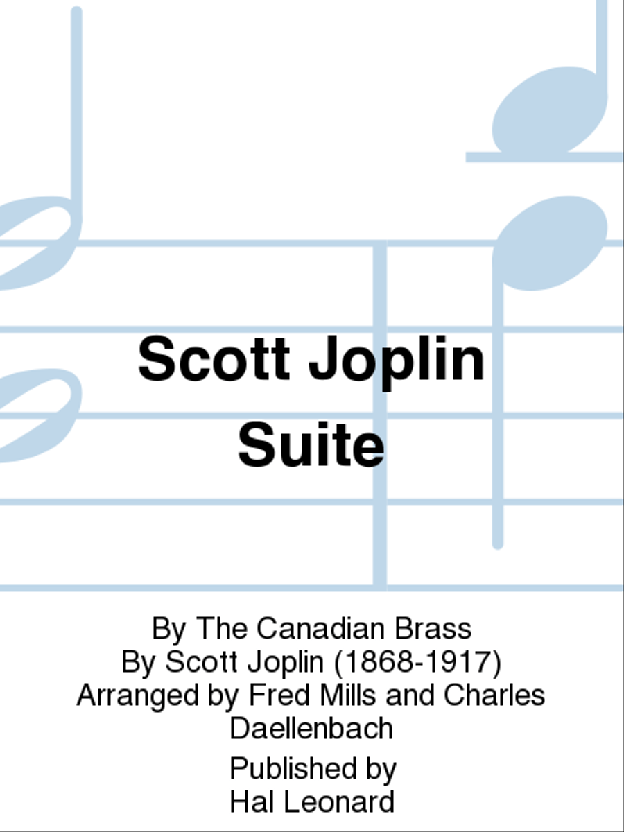 Scott Joplin Suite Brass Quintet scores gallery preview page 1