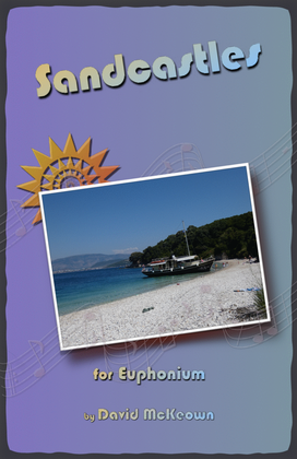 Book cover for Sandcastles for Euphonium Duet