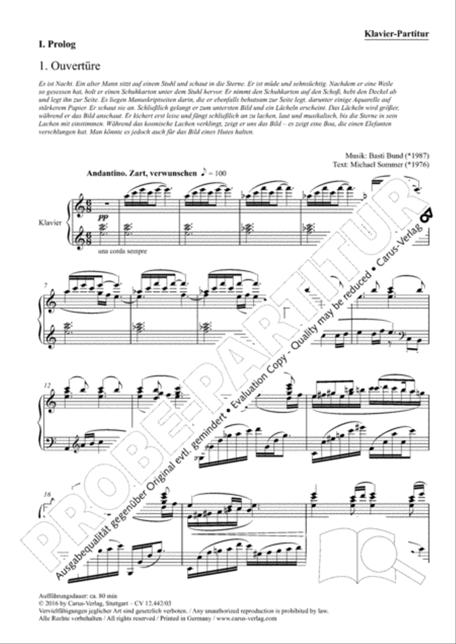 Der kleine Prinz 3-Part scores gallery preview page 6