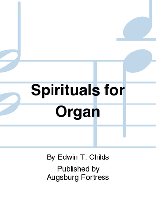 Book cover for Spirituals for Organ