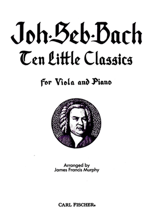 Book cover for Bach Ten Little Classics