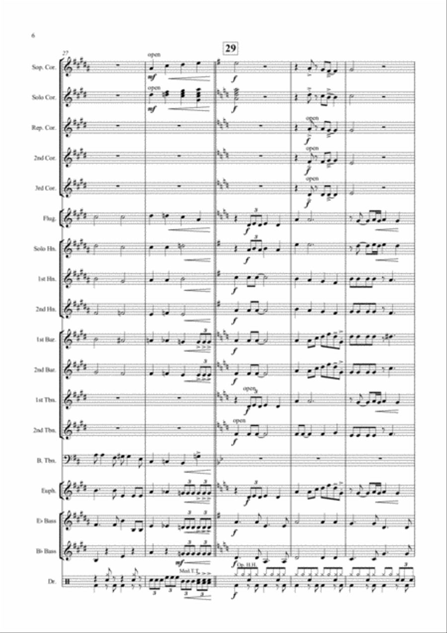 Body And Soul from THREE'S A CROWD Brass Ensemble scores gallery preview page 6