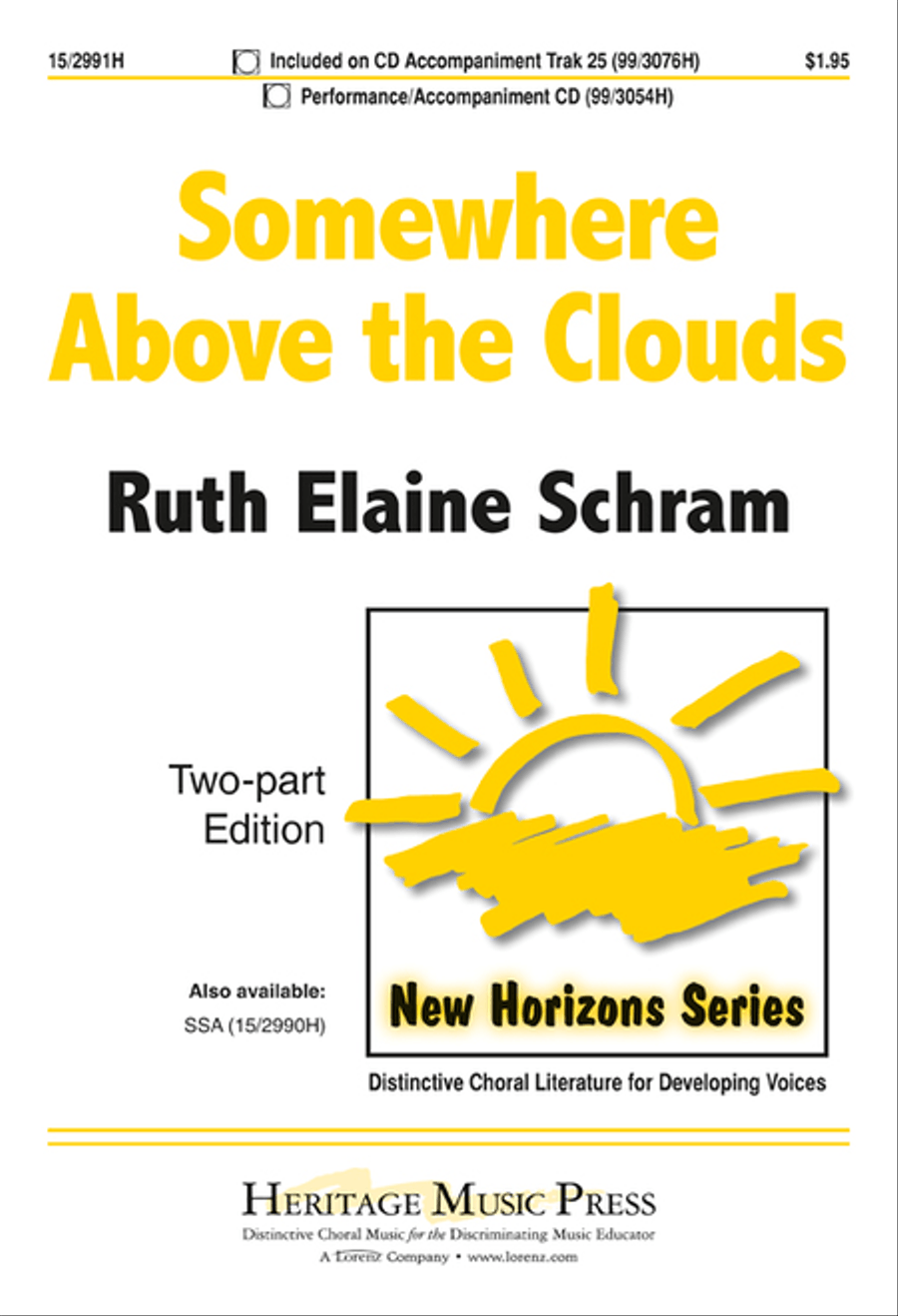 Somewhere Above the Clouds 2-Part scores gallery preview page 1
