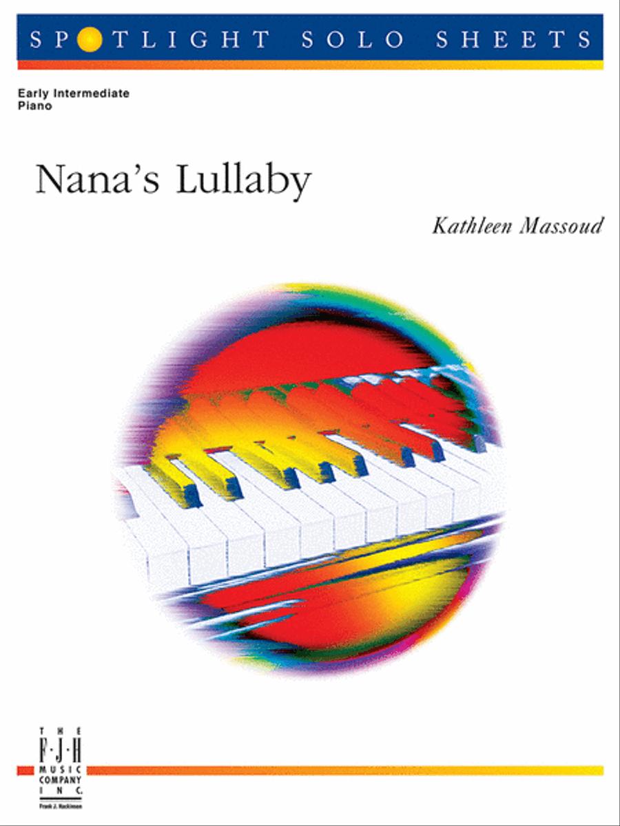 Nana's Lullaby Nana's Lullaby Piano Solo scores gallery preview page 1