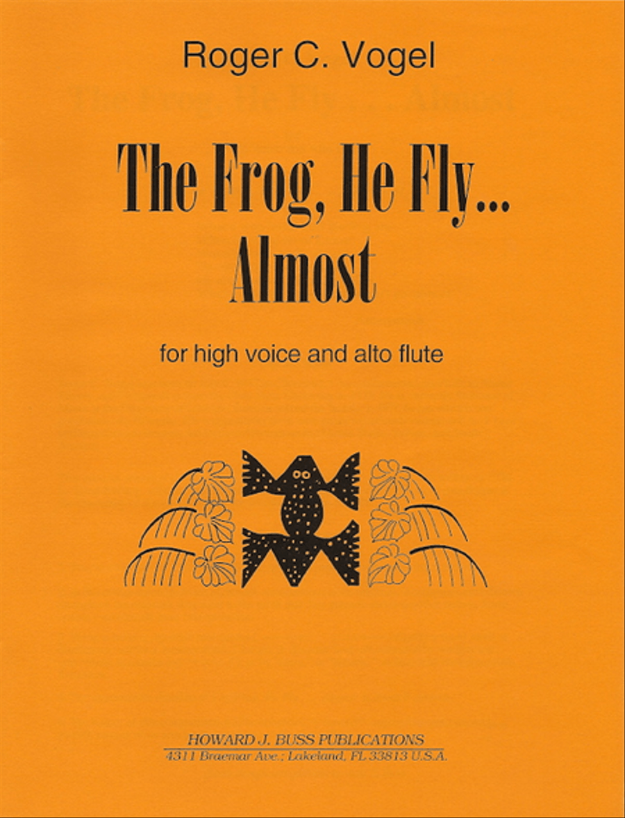 The Frog He Fly, Almost... Flute scores gallery preview page 1