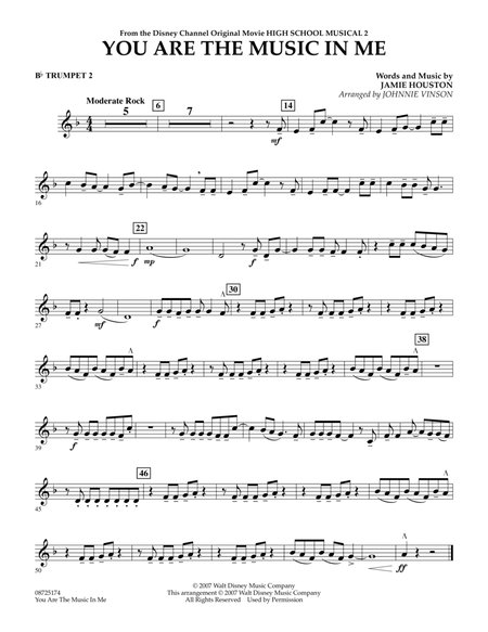 You Are The Music In Me (from High School Musical 2) - Bb Trumpet 2