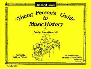Book cover for Young Person's Guide to Music History - Level 2