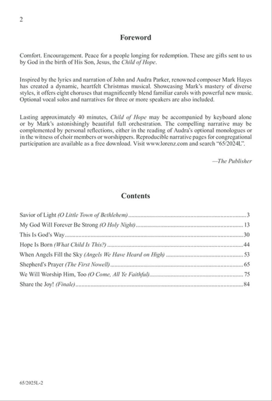 <br>Sheet music extract