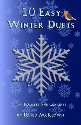10 Easy Winter Duets for Trumpet and Clarinet